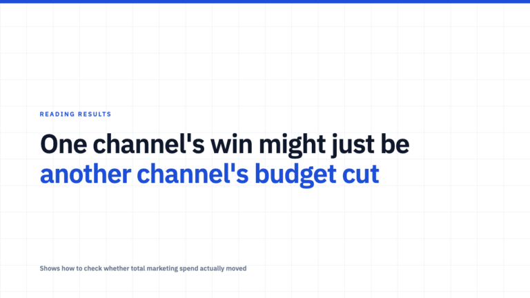 The Social Win That Came Out of Another Channel's Budget