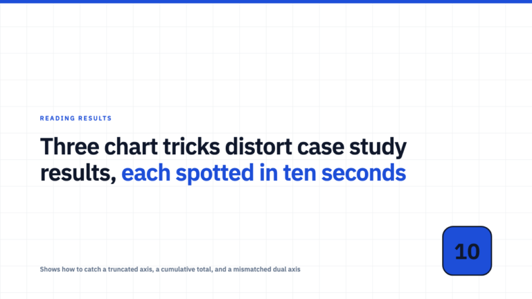 How to Read a Results Chart Before You Read the Caption